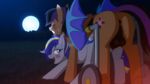  2016 animated anus bat_pony bat_wings blue_eyes blush butt equine eyes_closed fantasyblade female feral handicapped male male/female mammal membranous_wings night penetration pussy sex vaginal vaginal_penetration wings 