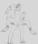  2016 3_fingers 3_toes anal anon anthro balls blush butt claws cum cum_in_ass cum_inside digital_media_(artwork) dota duo erection fur girly gondar_the_bounty_hunter hair holding_(disambiguation) invalid_tag male male/male penetration penis sex simple_background toes video_games yes343 you 
