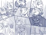 anthro anthrofied breasts clothed clothing collar comic equine female friendship_is_magic horn kayla-na mammal monochrome my_little_pony sad topless twilight_sparkle_(mlp) unicorn 