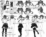  1girl absurdres alternate_hairstyle angry arms_behind_back ass back bad_id bad_pixiv_id blush bra breasts cellphone character_name character_sheet checkered checkered_skirt closed_eyes closed_mouth expressions face fountain_pen from_behind from_side greyscale grin hair_ribbon hands_on_hips hands_on_own_cheeks hands_on_own_face happy hat highres himekaidou_hatate hiyuu_(flying_bear) holding holding_phone long_hair looking_at_viewer medium_breasts monochrome multiple_views no_nipples nude open_mouth outstretched_arm panties pen phone pointy_ears puffy_short_sleeves puffy_sleeves ribbon shirt shoes short_sleeves skirt smile standing standing_on_one_leg text_focus thigh_gap thighhighs tokin_hat touhou translation_request turnaround underwear zettai_ryouiki 