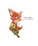  canine clothing disney echo_seed fox male mammal nick_wilde solo text zootopia 