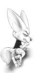  after_sex balls black_white canine cum cum_in_ass cum_in_mouth cum_inside disney fennec finnick fox mammal zootopia 