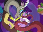  2016 anthro breasts coiling cum cum_inside cutie_mark discord_(mlp) draconequus duo equine feathered_wings feathers female friendship_is_magic fur hair horn horse hypnosis male mammal mind_control multicolored_hair my_little_pony nipples nude penetration penis pony pussy sex smile twilight_sparkle_(mlp) unicorn unknown_artist vaginal vaginal_penetration wings 