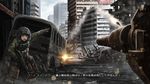  bus call_of_duty call_of_duty_4 destruction firing ground_vehicle gun helmet military military_uniform motor_vehicle soldier solo_focus striker_unit tom-neko_(zamudo_akiyuki) translated turret uniform urban war weapon world_witches_series 