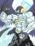  abs anthro beelzemon biceps big_muscles bulk digimon huge_muscles male muscular pecs wolfstar 