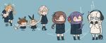  :&gt; :i absurdly_long_hair abukuma_(kantai_collection) akebono_(kantai_collection) alternate_costume asymmetrical_hair ayanami_(kantai_collection) bell blonde_hair braid brown_hair chibi closed_eyes coat dress flower glasses hair_bell hair_between_eyes hair_flower hair_ornament hair_rings hair_scarf hairband hands_in_pockets height_difference hug jingle_bell kantai_collection long_hair looking_at_another mittens multiple_girls open_mouth otoufu purple_hair shimakaze_(kantai_collection) shinkaisei-kan short_hair side_ponytail silver_hair single_braid supply_depot_hime translated twintails unryuu_(kantai_collection) ushio_(kantai_collection) very_long_hair white_dress white_hair winter_clothes winter_coat yukikaze_(kantai_collection) 