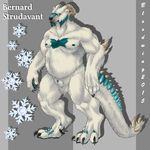  balls bear bernard dragon hybrid male mammal penis polar_bear scar simona solo standing tagme 