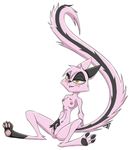  alpha_channel anthro biting_lip blush dreamkeepers female fur hair half-closed_eyes long_tail mammal masturbation navel nipples pink_fur pink_hair pussy simple_background solo transparent_background vaginal vaginal_masturbation viriathus 