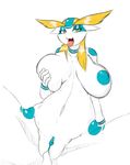  2016 aijou anthro areola breasts clitoris cum cum_in_pussy cum_inside dragon eyelashes female looking_at_viewer nipples open_mouth pussy quin-nsfw scalie simple_background solo tongue tongue_out white_background 