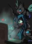  backlash91 blood blush changeling changeling_queen computer conditional_dnp equine friendship_is_magic horse humor mammal my_little_pony pony pornography queen_chrysalis_(mlp) 