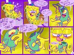 &lt;3 comic male male/male nickelodeon penis sheldon_j._plankton spongebob_squarepants spongebob_squarepants_(character) 