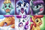  2016 apple_bloom_(mlp) applejack_(mlp) blonde_hair blue_eyes blue_hair brother brother_and_sister butt cloud cutie_mark dock duo earth_pony equine eyelashes eyes_closed feathered_wings feathers female feral fluttershy_(mlp) friendship_is_magic green_eyes hair hair_bow hair_ribbon half-closed_eyes hi_res hooves horn horse long_hair looking_at_viewer lying macro male mammal maud_pie_(mlp) micro multicolored_hair my_little_pony on_back on_cloud open_mouth pegasus pink_hair pinkie_pie_(mlp) pony ponythroat purple_hair rainbow_dash_(mlp) rainbow_hair rarity_(mlp) red_hair ribbons saliva scootaloo_(mlp) shining_armor_(mlp) sibling sister sisters sweetie_belle_(mlp) teeth tongue tongue_out twilight_sparkle_(mlp) two_tone_hair underhoof unicorn vore winged_unicorn wings zephyr_breeze_(mlp) 