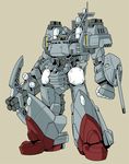  armor battleship bow_(weapon) cannon gun kamizono_(spookyhouse) machinery mecha mechanical military military_vehicle no_humans original ship turret warship watercraft weapon 