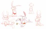  anthro balls disney dr_hamsterviel erection humanoid_penis lilo_and_stitch male mammal penis rodent sketch tenderule34 