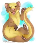  brown_fur claws cunningfox feral fur mammal mongoose nintendo pok&eacute;mon realistic video_games yungoos 