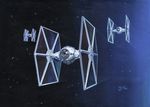  fleet galactic_empire koizumi_kazuaki_production realistic science_fiction signature space space_craft star_(sky) star_wars starfighter tie_fighter 