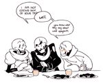  alcohol animated_skeleton beverage bone clothing comic cup dialogue food fork gloves hoodie min-play_(artist) papyrus_(undertale) pasta scar scarf skeleton spaghetti undead underfell underswap undertale video_games 