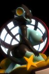  2016 3d_(artwork) anthro anthroanim anthrofied areola big_breasts breasts butt digital_media_(artwork) female looking_at_viewer luxray nintendo nipples nude pok&eacute;ball pok&eacute;mon shizuma_(anthroanim) smile solo video_games 