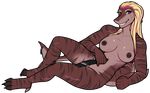  alpha_channel anthro areola breasts featureless_crotch female fish furgonomics furry-specific_piercing knife looking_at_viewer marine nipple_piercing nipples nude piercing porin shark simple_background smile solo tail_piercing teeth transparent_background 