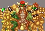  abs anal anal_penetration animal_genitalia anthro armlet armor armpits army balls bdsm beak belly biceps big_balls big_penis black_hair blonde_hair blue_eyes body_hair bottomless bowser bowser_jr. bracelet butt chest_hair claws clenched_teeth clothed clothing collar cum cum_inside danandnite dragon erection father gangbang green_eyes grin grope group group_sex hair hammer_bro hand_on_chest hand_on_head hand_on_shoulder helmet hi_res huge_penis humanoid_penis jewelry koopa licking male male/male mario_bros markings muscular muscular_male nintendo nipples nude orgasm parent pecs penetration penis red_eyes red_hair reptile scalie sex simple_background size_difference smaller_male smile son spiked_armlet spiked_bracelet spiked_collar standing symbol teeth thick_penis tongue tongue_out topless turtle vein veiny_penis video_games 