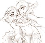 anthro breasts butt butt_grab duo equine fan_character female hand_on_butt horse looking_at_viewer male mammal my_little_pony navel nipples open_mouth penis pussy smile teeth tongue xennos young 