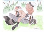  anal balls butt canine drity eatting feces fox male male/male mammal messy naughty oral penis potty raccoon rimming scat sex sucking twistedskunk 