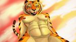  abs breasts dreamworks feline female kung_fu_panda mammal master_tigress muscular muscular_female nipples nude sabrotiger solo tiger 