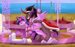  animal_genitalia animal_penis chain cum equine equine_penis feathered_wings feathers feral forced friendship_is_magic fur hair horn king_sombra_(mlp) mammal multicolored_hair my_little_pony penis rape text translation_request twilight_sparkle_(mlp) wings こんがりトースト 