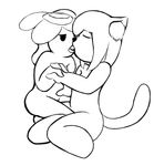  anthro cat cub feline hand_holding holding_(disambiguation) jellymouse kissing mammal nintendo pok&eacute;mon tagme tongue tongue_out video_games vileplume young 