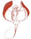  concept_art fishhatfish flat_chested girly hair manta_ray marine merfolk rough_draft short_hair sketch 