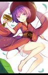  :o bare_legs bowl bowl_hat commentary_request hat holding_needle japanese_clothes kimono letterboxed long_sleeves miracle_mallet nakaichi_(ridil) needle obi object_on_head purple_eyes purple_hair sash short_hair solo sukuna_shinmyoumaru touhou v-shaped_eyebrows wide_sleeves 
