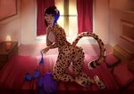  2016 anthro cheetah clothing feline female lycangel mammal solo spots surody surody_(copyright) thong 
