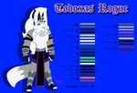  belt boots bracelet canine clothing color_sheet digital_media_(artwork) folf footwear fox hair hybrid jewelry loincloth long_hair male mammal model_sheet tattoo toddrogue69 todoxas_rogue wolf 