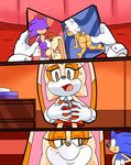  big_breasts breasts cloudz comic cream_the_rabbit dreamcastzx1 female hedgehog mammal sonic_(series) sonic_the_hedgehog video_games 