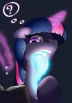  2016 book drooling equine eyelashes female feral friendship_is_magic hair hi_res horn levitation long_hair long_tongue magic mammal multicolored_hair my_little_pony open_mouth saliva solo theobrobine tongue tongue_out twilight_sparkle_(mlp) unicorn 