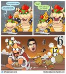  bowser bowser_jr. character_request clothing comic dialogue dr._kawashima english_text explosion fire human male mammal mario_bros mr_game_and_watch nintendo numbers pikachu pok&eacute;mon speech_bubble super_smash_bros text tumblr twitter video_games yayster_(artist) yoshi 