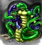  human male mammal naga reptile rubber scalie snake snake_arms snake_penis tiranmaster tonde transformation 