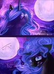  ... 2016 blue_hair crown dialogue english_text equine eyes_closed eyeshadow female feral friendship_is_magic hair horn makeup mammal moon my_little_pony nightmare_moon_(mlp) open_mouth princess_luna_(mlp) segraece solo text unicorn 