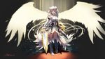  armor heels puzzle_&amp;_dragons ranyu_kuro sword valkyrie_(p&amp;d) wings 