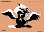  anthro eric_schwartz female female/female kissing mammal nude skunk stacey tracey 