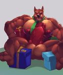  abs animal_genitalia anthro balls belly biceps big_balls big_biceps big_penis birthday bottomless bow box brown_fur canine clothed clothing dog erection front_view fur getfur getfur_(artist) gift green_eyes hand_on_thigh hi_res huge_penis humanoid_penis looking_at_viewer male mammal manly mature_male muscular muscular_male necktie nipples nude one_eye_closed open_mouth partially_retracted_foreskin pecs penis presenting relaxing ribbons simple_background sitting smile solo spread_legs spreading tan_fur teeth thick_penis tongue topless uncut vein veiny_penis 