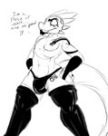  2016 anthro balls big_balls black_and_white bulge buru_(jaynatorburudragon) butt chin_beard dragon english_text huge_balls jaynatorburudragon looking_at_viewer male monochrome smile text 