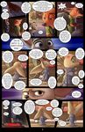  absurd_res anthro canine clothed clothing comic detailed_background digital_media_(artwork) disney female fennec finnick fox hi_res judy_hopps lagomorph larger_male male mammal nick_wilde police_uniform size_difference supersmurgger_(artist) uniform zootopia 