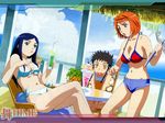  :o :p age_difference ahoge bangs barefoot beach bikini bikini_top black_hair blue_hair blue_shorts blush blush_stickers braid breasts casual_one-piece_swimsuit chair cherry cleavage cloud copyright_name crossed_legs cup cushion day denim denim_shorts drink drinking_glass drinking_straw dutch_angle feet_together flat_chest food front-tie_bikini front-tie_top fruit green_eyes hands_on_feet highres hisayuki_hirokazu holding hut ice_cream kuga_natsuki large_breasts leaning_back lime_(fruit) logo long_hair looking_at_another minagi_mikoto mountain multiple_girls my-hime navel ocean official_art one-piece_swimsuit open_mouth orange_hair outdoors palm_tree parted_bangs plant potted_plant purple_eyes railing red_bikini short_hair short_hair_with_long_locks short_shorts shorts side-tie_bikini side_braid sideboob sidelocks sitting sky spiked_hair standing staring string_bikini sundae swept_bangs swimsuit table tokiha_mai tongue tongue_out transparent tray tree tropical_drink twin_braids underboob v-shaped_eyebrows wallpaper water watermark white_bikini wide-eyed wooden_floor yellow_eyes yellow_swimsuit 