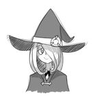  1girl female little_witch_academia monochrome solo sucy_manbabalan 