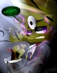  2016 animatronic caramelcraze digital_media_(artwork) five_nights_at_freddy&#039;s five_nights_at_freddy&#039;s_3 glowing glowing_eyes lagomorph machine mammal rabbit robot springtrap_(fnaf) video_games 