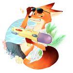  2016 canine digital_media_(artwork) disney fox liego mammal nick_wilde zootopia 