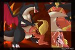  2016 alternate_color anthro anthrofied areola balls barbed_penis black_nose black_scales blonde_hair breasts brown_pawpads butt cave claws crying cum cum_in_mouth cum_inside cum_on_face cum_on_penis dragon drooling duo eeveelution english_text eyes_closed female flareon forced forced_oral fur green_eyes hair hi_res inside interspecies kneeling larger_male lava male male/female mega_charizard mega_charizard_y mega_evolution membranous_wings nintendo nipples nude open_mouth oral pawpads penis pok&eacute;mon pok&eacute;morph raised_tail red_eyes red_fur red_nipples red_scales saliva scales scalie sex sharp_teeth shiny_pok&eacute;mon side_boob signature size_difference smaller_female syntex tears teeth text toe_claws tongue tongue_out video_games white_claws white_scales wings yellow_fur 