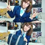  bag cat_ears cosplay hirasawa_yui jpeg_artifacts k-on! lana_rain photo schoolbag seifuku v 