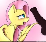  2016 animal_genitalia animal_penis balls blush disembodied_penis duo equine equine_penis erection female feral fluttershy_(mlp) friendship_is_magic hair long_hair looking_at_penis male male/female mammal my_little_pony neighday open_mouth pegasus penis pink_hair solo_focus tongue wings 